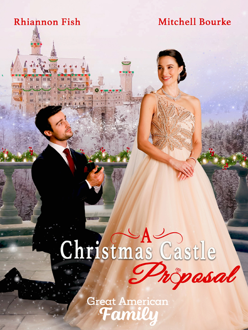 Movie poster for "A Christmas Castle Proposal"